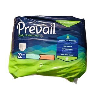Prevail Daily Disposable Underwear Diaper Small Youth Size Extra 22 count
